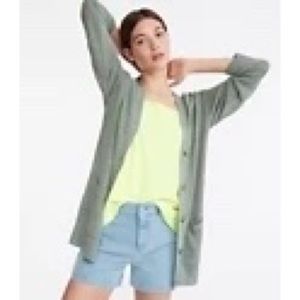 🍃 LOFT Lou & Grey Pocket Boyfriend Cardigan
